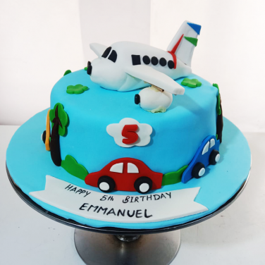 Little Pilot Birthday Cake