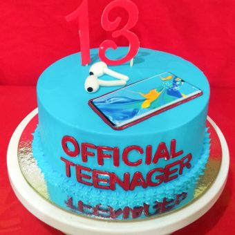 official teenager cake