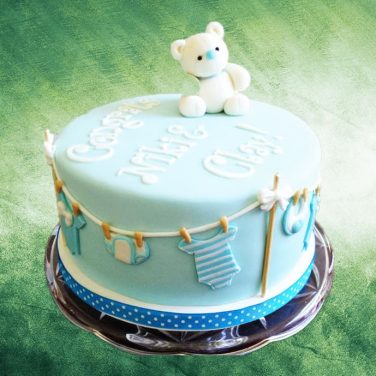 cake design for new born baby