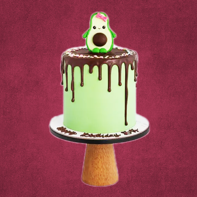 Order Cute Avocado Cake Yummycake