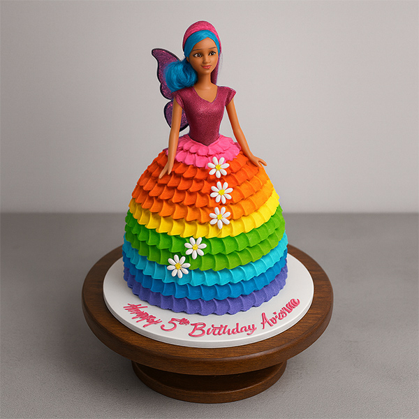 Barbie Doll Birthday Cake at Best Price In India YummyCake