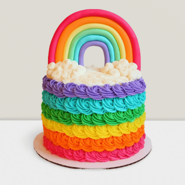 multicolor cake