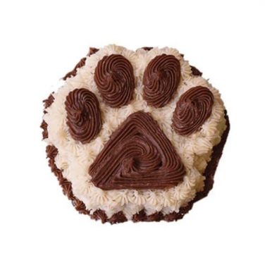 paw design cake for dogs