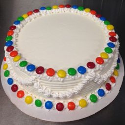 rainbow gems cake