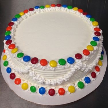 rainbow gems cake