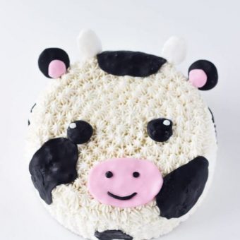 cow theme cake