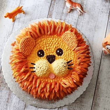 lion king theme cake design