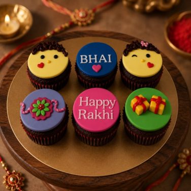 cupcakes for bhai for rakhi