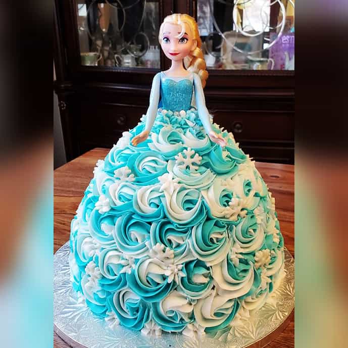 Designer Custom Frozen Elsa Cake – The Cake People