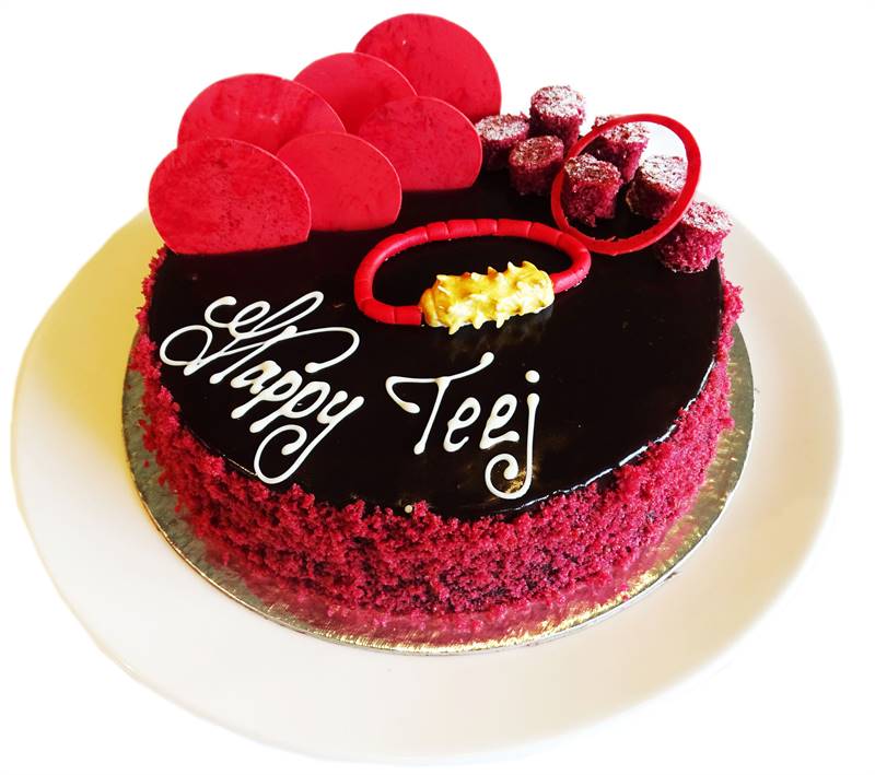 teej special red velvet cake