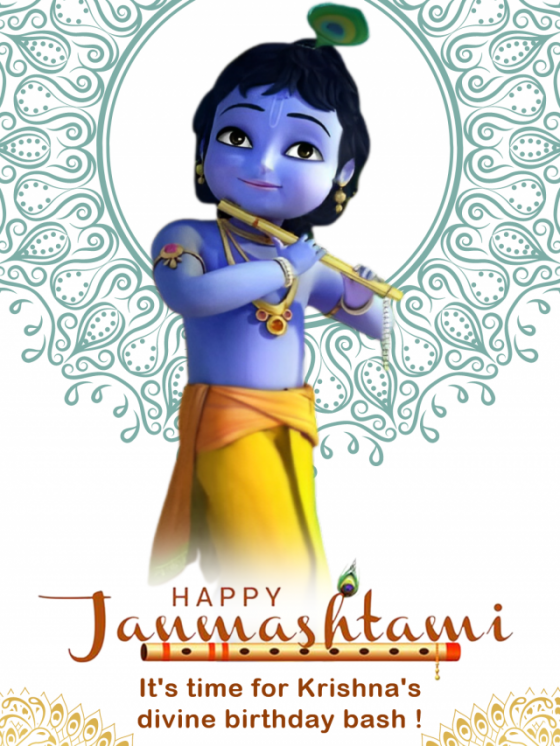 Celebrate Janmashtami with YummyCake