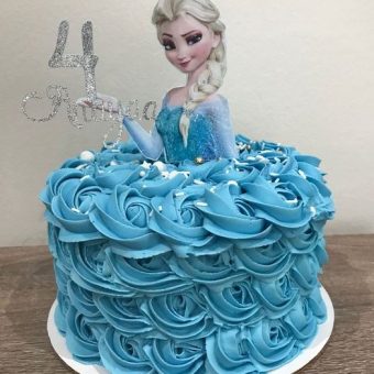 frozen princess cake