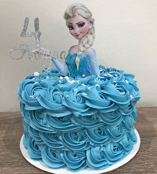 Frozen Princess Castle Cake | Order Disney Princess Cakes by Kukkr