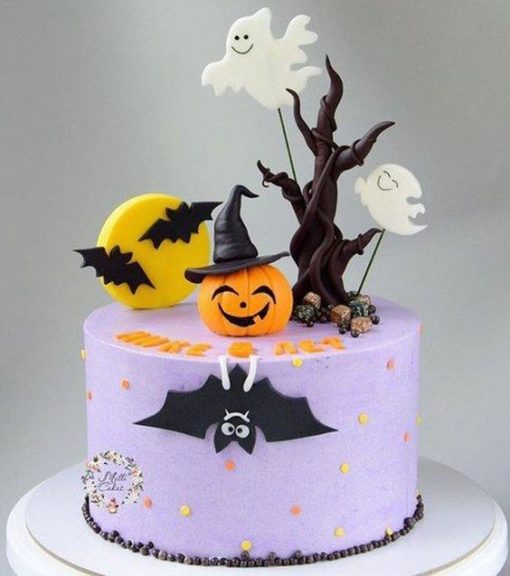 halloween birthday cake design