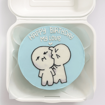 Cute Love Bento Cake