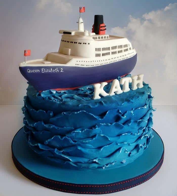 Trina's Cakes and other goodies: Pirate-ship-cake