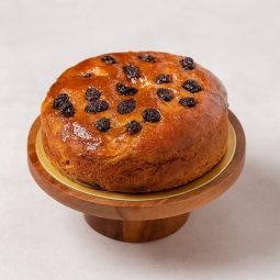 rich plum cake with raisins