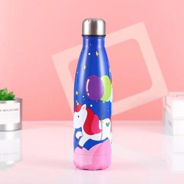 Unicorn Steel Water Bottle for Kids