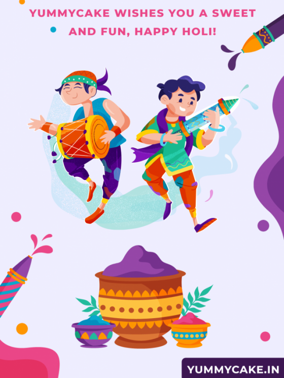 Holi Special Cakes for 2024