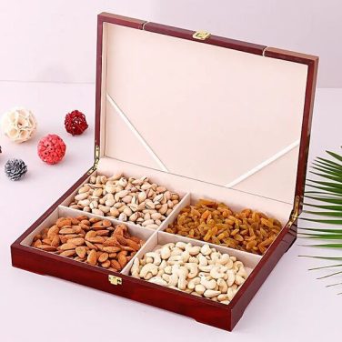 Premium wooden dryfruits box