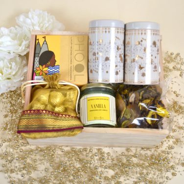 Golden Corporate Diwali Gift Hamper