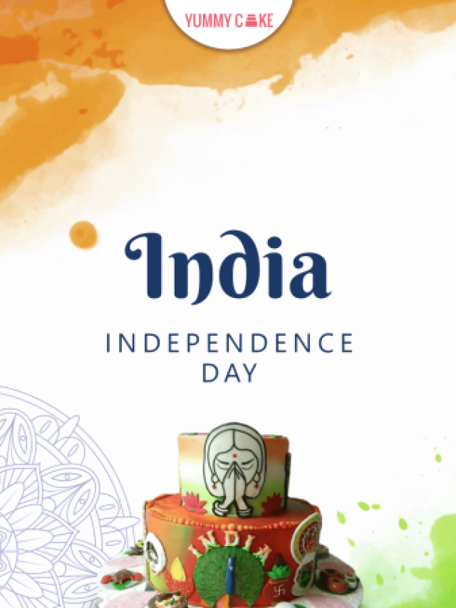 Celebrate 77th Independence Day with Yummycake special cakes.