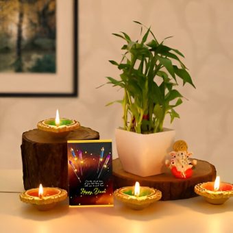 Diwali Greeting Plants Combo