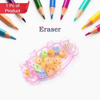 Cute School Eraser Set