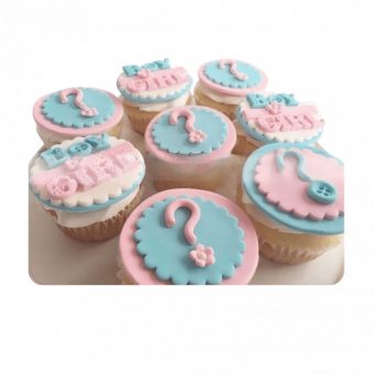 Gender Reveal Cupcake