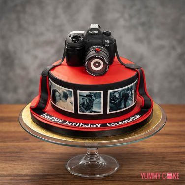 Photographer Birthday Cake