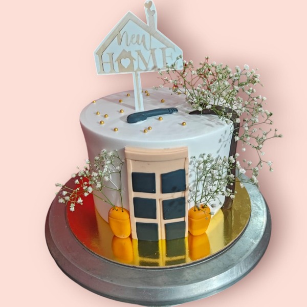 house blessing cake