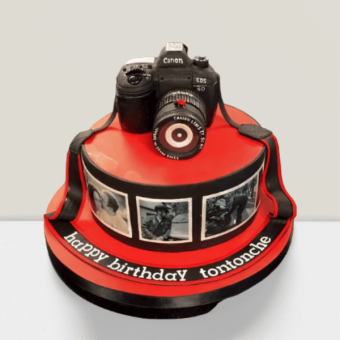 Photographer Birthday Cake