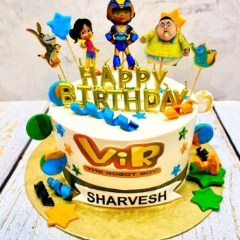 vir the robot boy cake