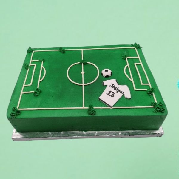 football ground cake