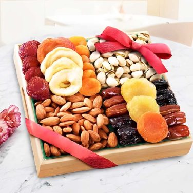 Premium Festive Dry Fruits Tray