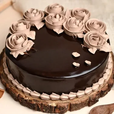 Chocolate Rose Cake