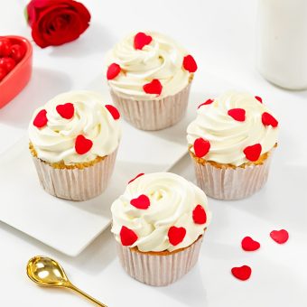 Love Filled Valentine Cupcakes