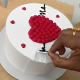 Love Heart Hidden Message Cake