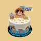 One piece luffy birthday cake