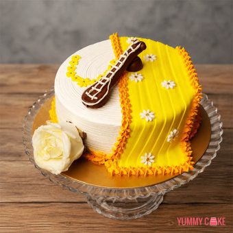 Sitar Theme Cake