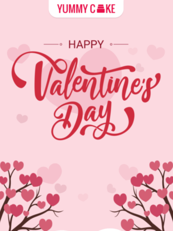 Valentine 2025 Cakes & Gift Hampers | YummyCake