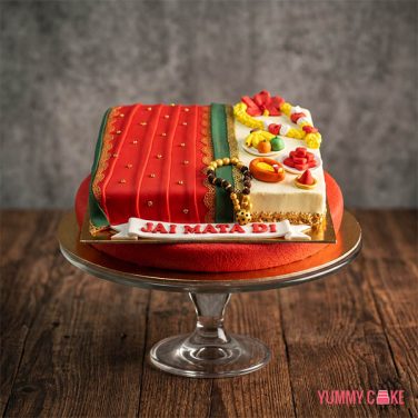 Saraswati Puja Theme Cake