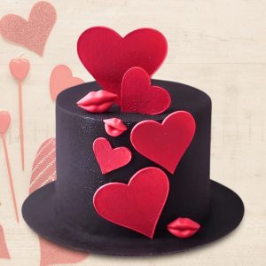Kiss Me with Love Cake