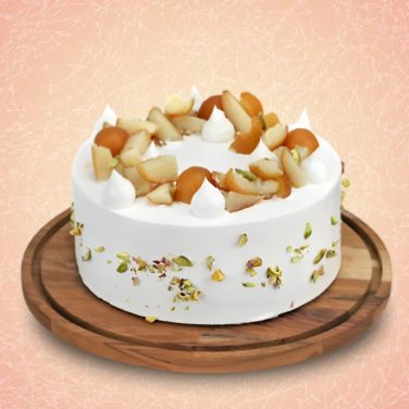 Royal Gulab Jamun Pistachio Cake