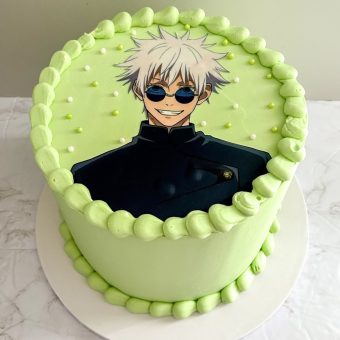 Gojo Sotaru Birthday Cake