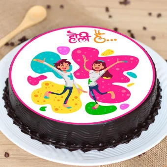 Holi Happiness Cake