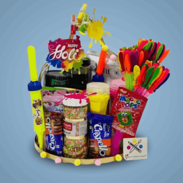 Holi Hungama Gift Basket