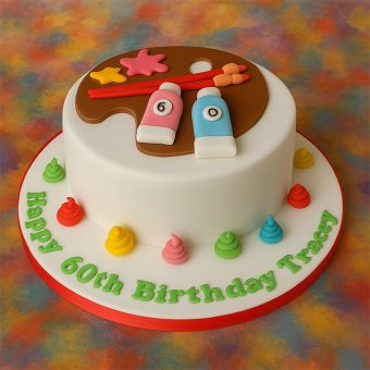 Creative Palette Cake