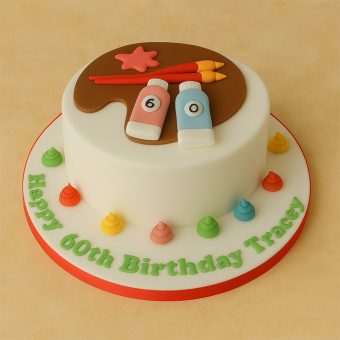 Creative Palette Cake