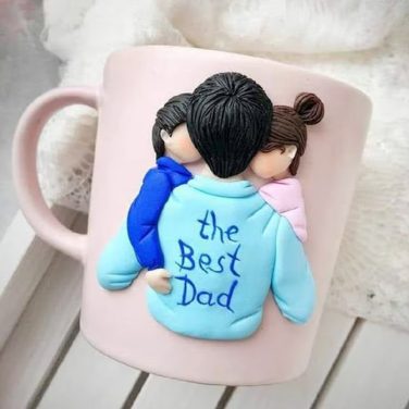 3D Father Kid Mug